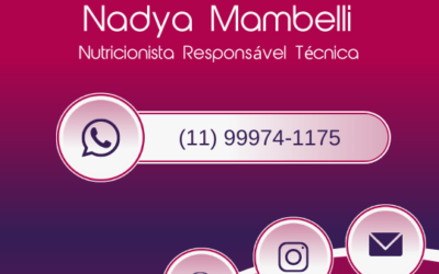 Nadya Mambelli – Nutricionista Responsável Técnica