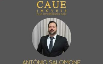 Antônio Salomone – Gerente de vendas – CAUE Imóveis