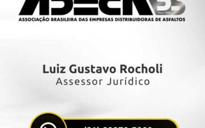 Luiz Gustavo Rocholi – Assessor Jurídico – Abeda