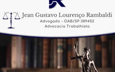 Jean Gustavo Lourenço Rambaldi – Advogado Trabalhista