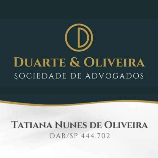 Tatiana Nunes de Oliveira – Duarte & Oliveira – Sociedade de Advogados
