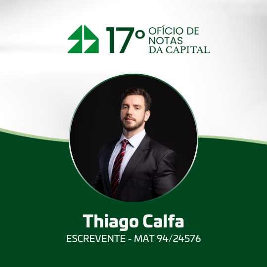 Thiago Calfa – Escrevente