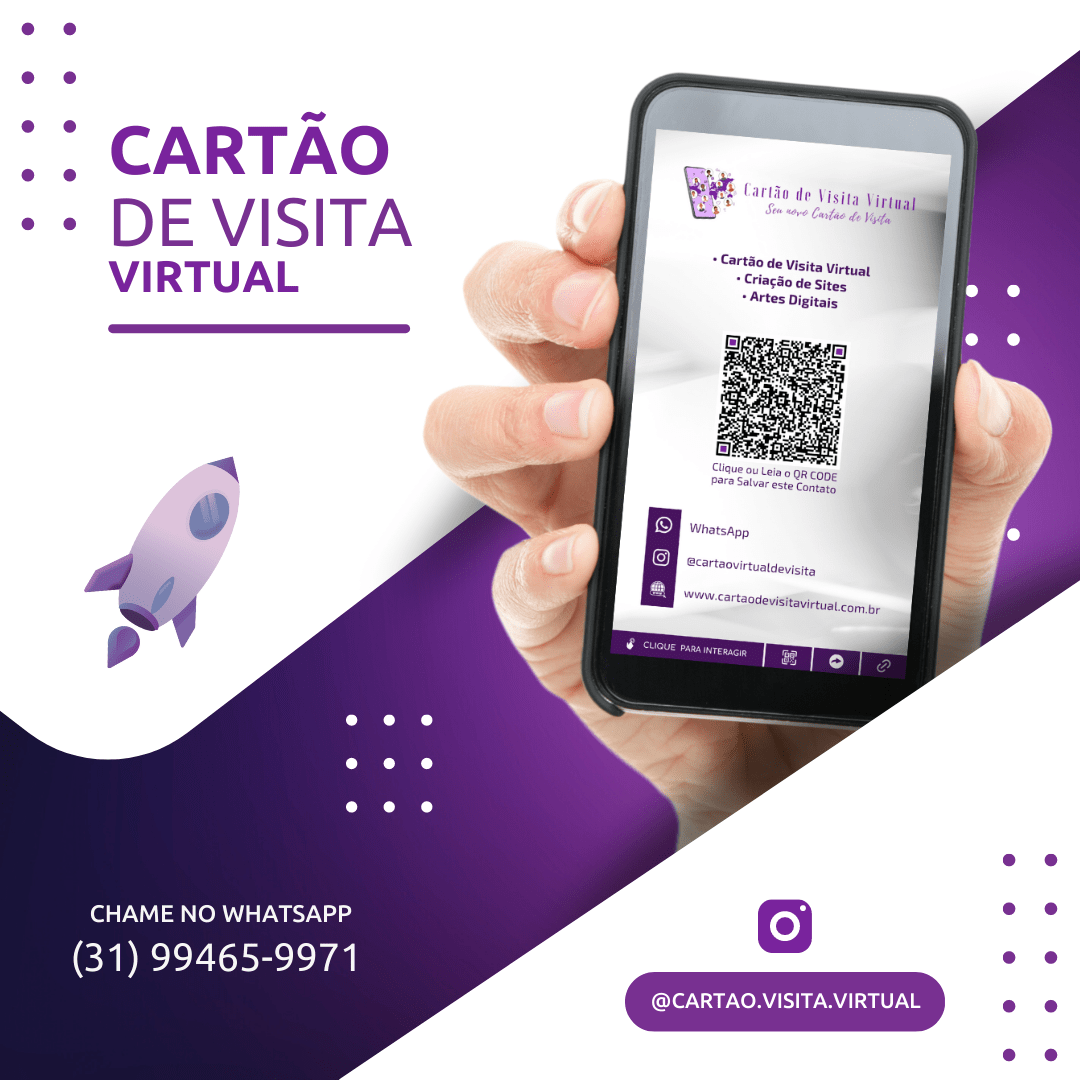 Cartão de Visita Virtual