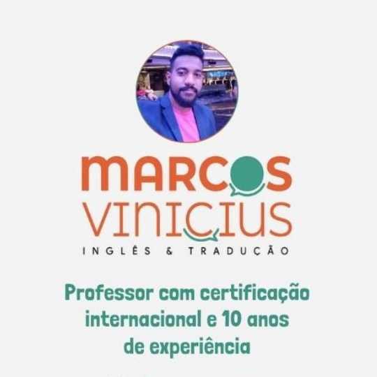 Marcos Vinicius – Inglês e Tradução