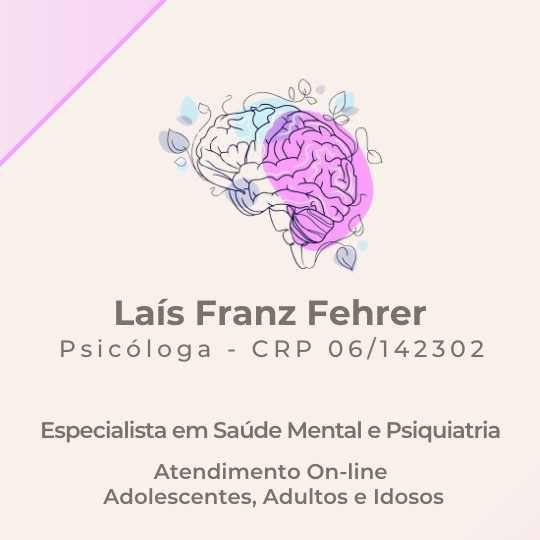 Laís Franz Fehrer – Psicóloga