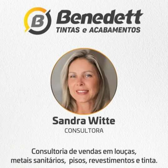Sandra Witte – Benedett Tintas e Acabamentos