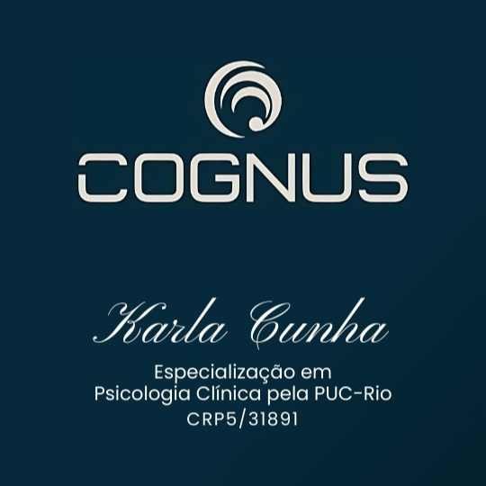 Karla Cunha – Psicóloga Clínica Cognus