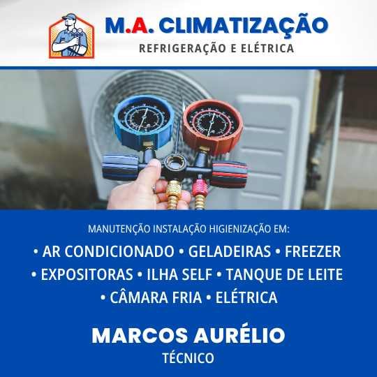 M.A. Climatização – Refrigeração e Elétrica