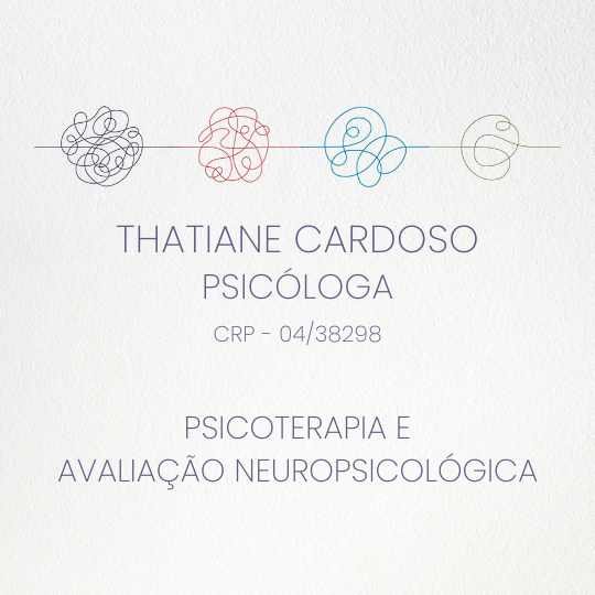 Thatiane Cardoso – Psicóloga