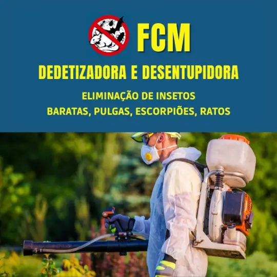 FCM – Dedetizadora e Desentupidora