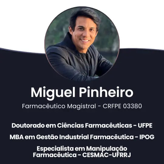 Miguel Pinheiro – Farmacêutico Magistral