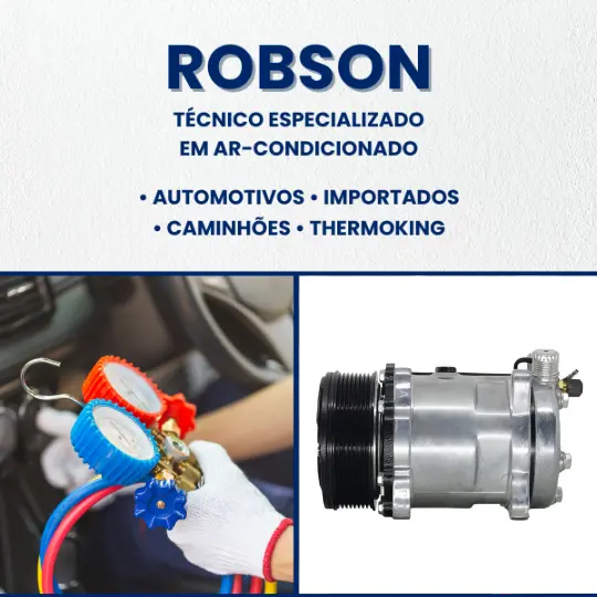 Robson – Técnico Especializado em Ar-Condicionado