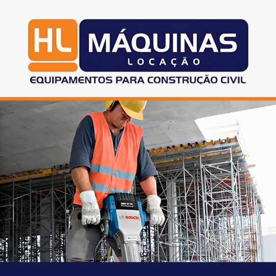 HL Máquinas Locação – Equipamentos para Construção Civil