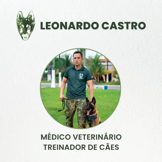 Leonardo Castro – Médico Veterinário e Treinador de Cães