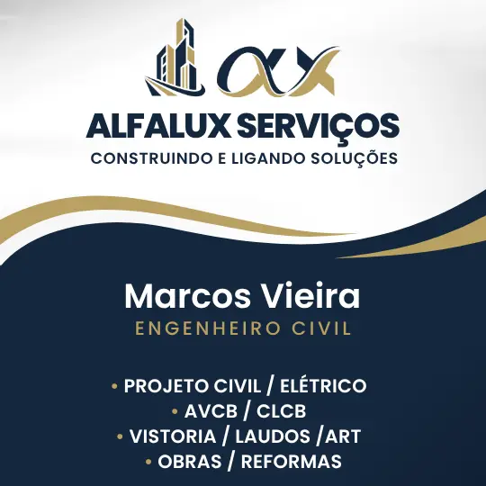 Marcos Vieira – Alfalux Serviços – Construindo e Ligando Soluções